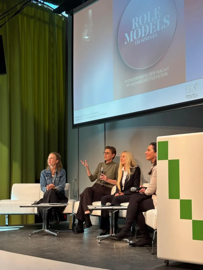 Podiumsdiskussion Resch, Röhm und Hirschenberger