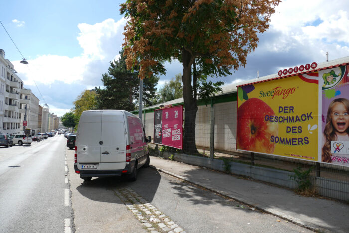Plakatkampagne Wien SweeTango